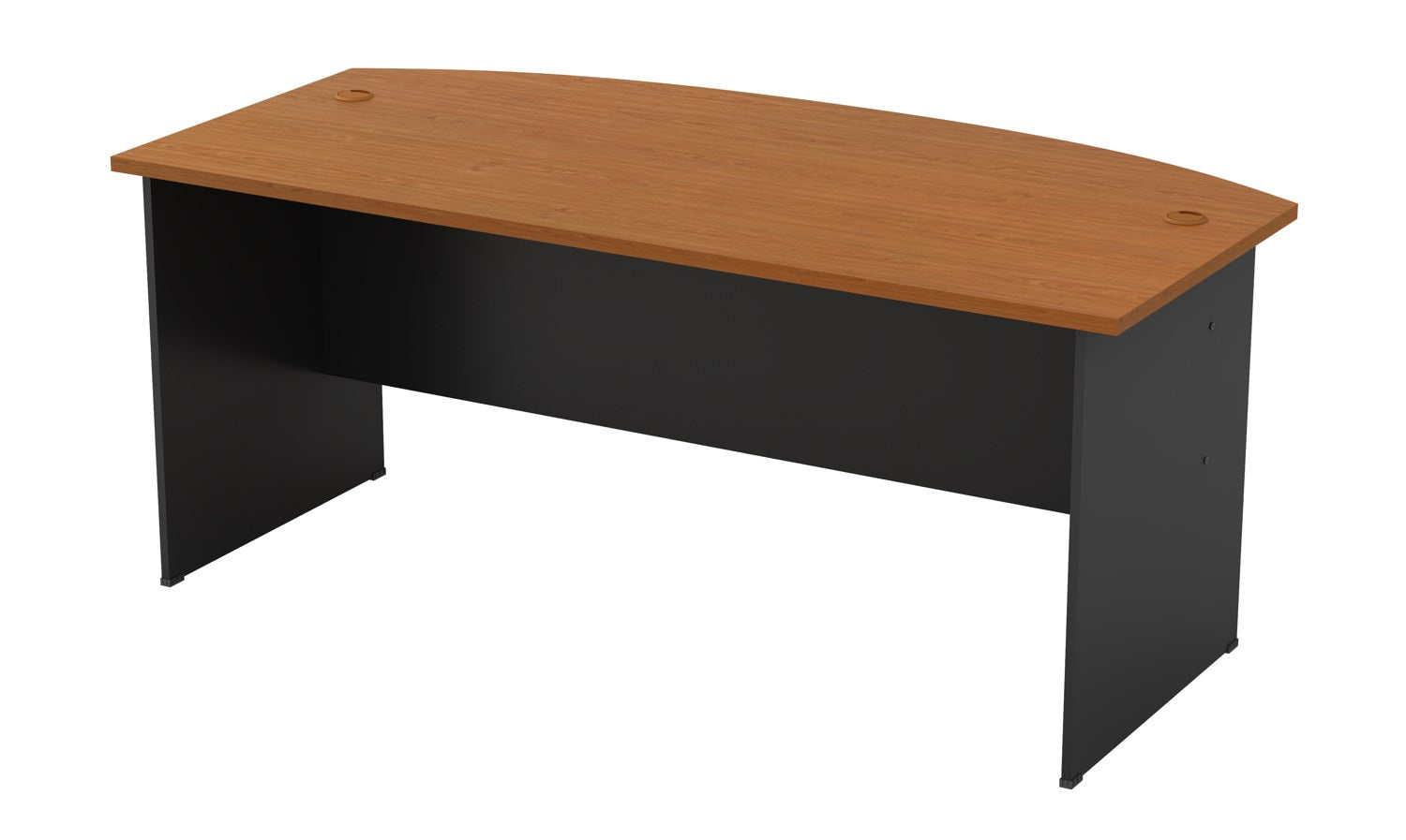 G-Series bow-front executive office table GMB180A, meja pengurus