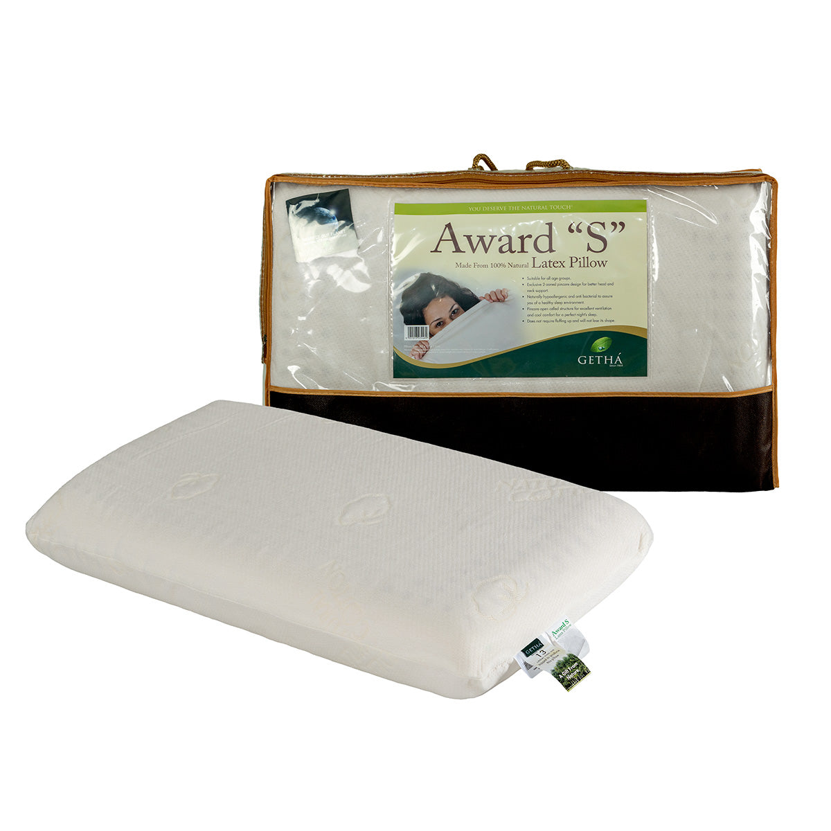 GETHA Award S Latex Pillow - official original photo