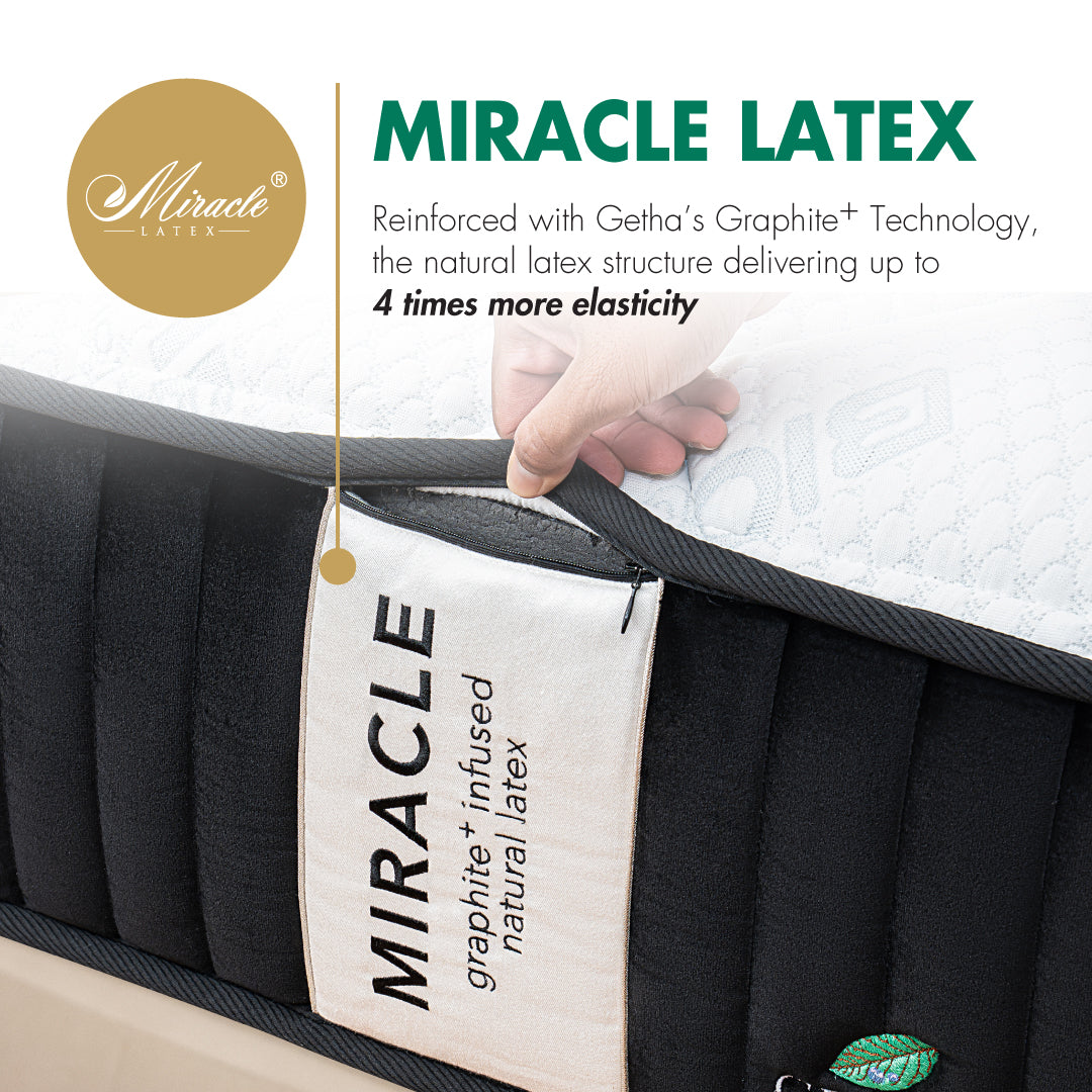 GETHA Transforme Miracle Latex Mattress - official gallery image 4