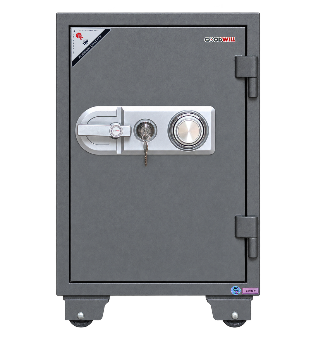 Original GoodWill G140C-V safe, Combination lock, complete product view