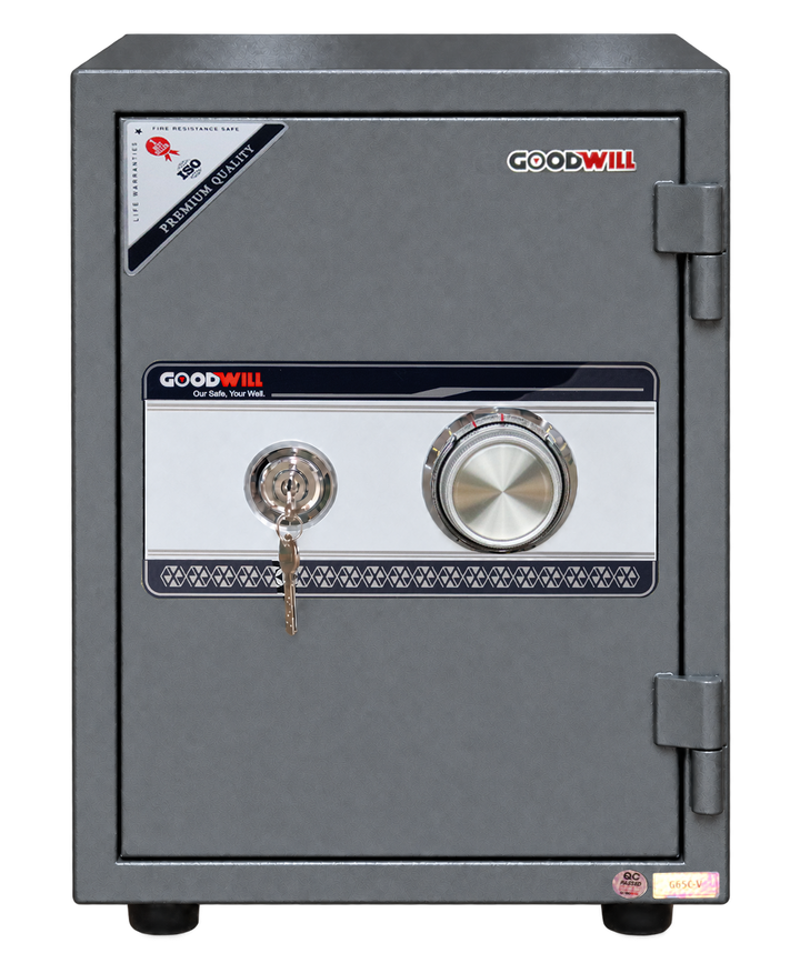 Original GoodWill G65C-V safe, Combination lock, complete product view
