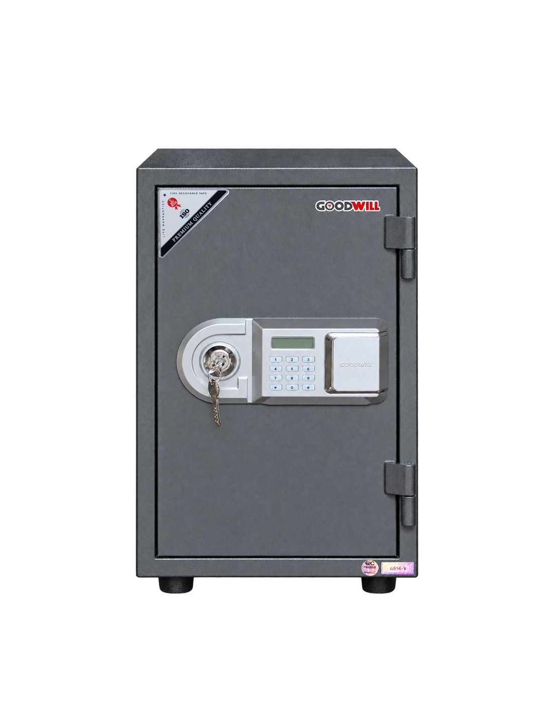 Original GoodWill G65E-V safe, Digital lock, complete product view