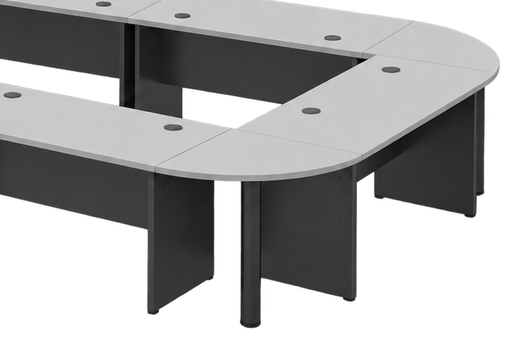 GS Open Centre Meeting Table — tabletop connections and panel supports
