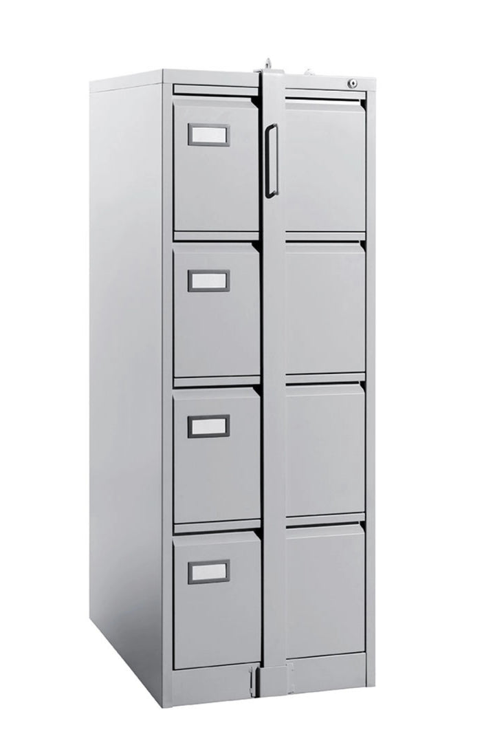 4 Drawer Filing Cabinet with Lock Bar