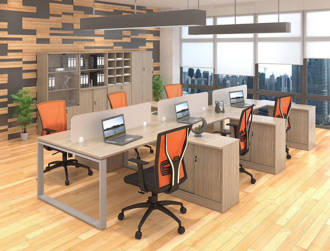 Frameless Partition Concept Workstation - Lian Star