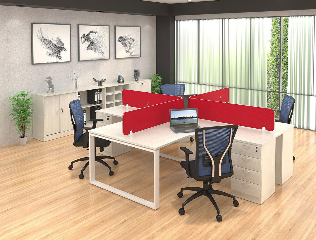 Frameless Partition Concept Workstation - Lian Star