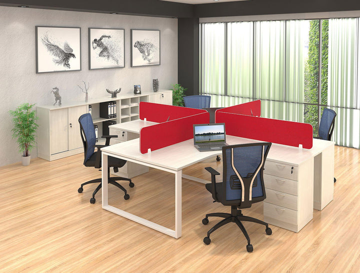 Frameless Partition Concept Workstation - Lian Star