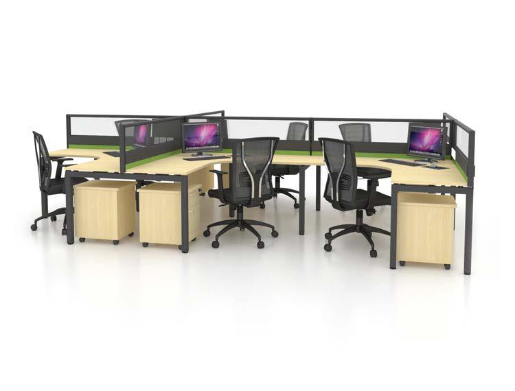Table Top Partition Concept Workstation - Lian Star