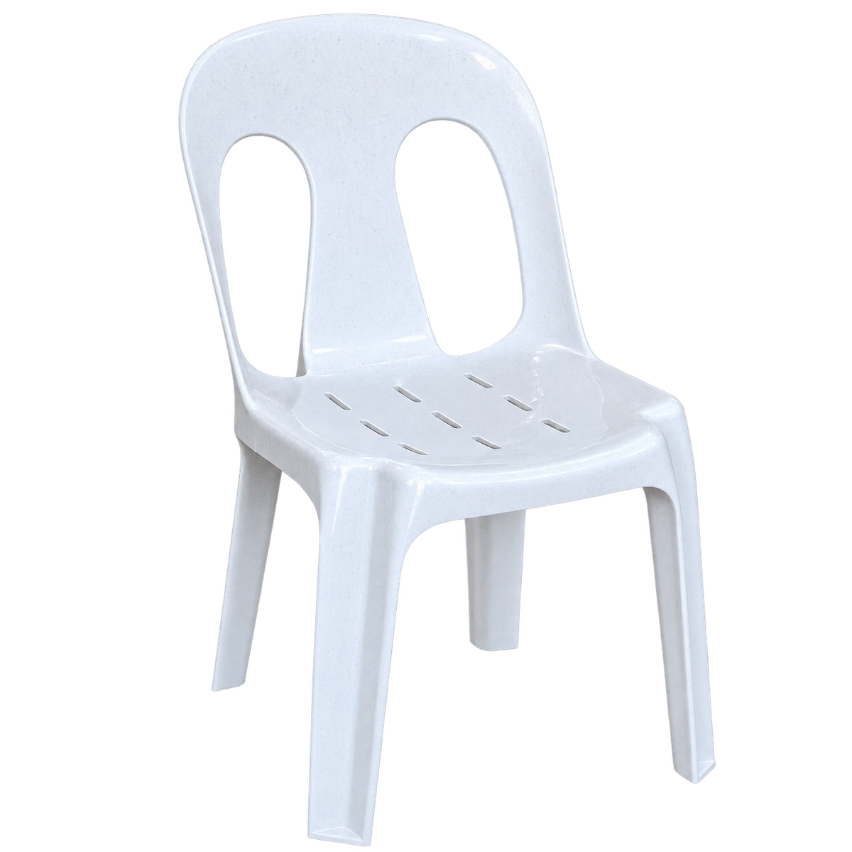 2011 Inova Plastic Chair in Marble White — transparent hero