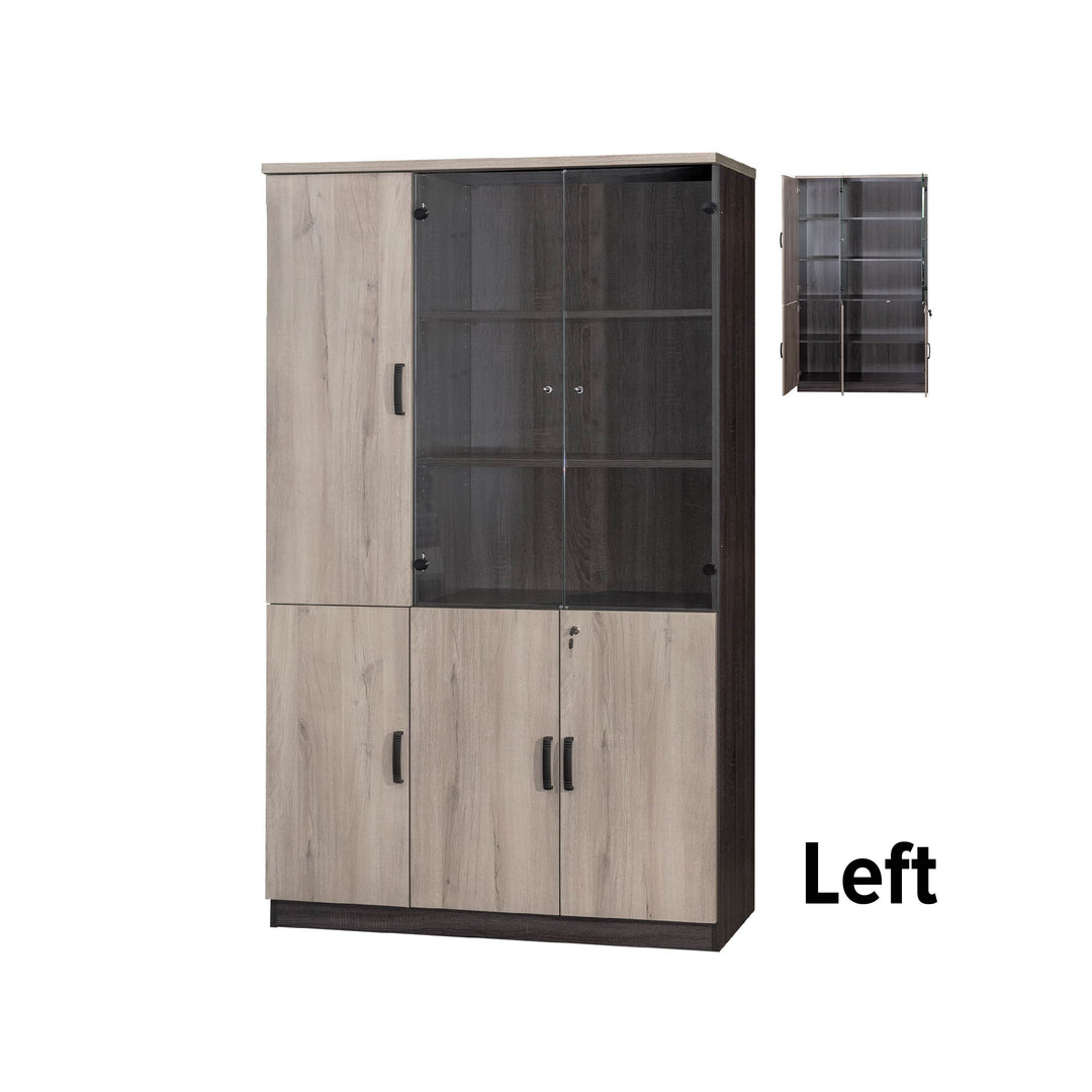 MP Book Shelf with Glass Door - Lian Star