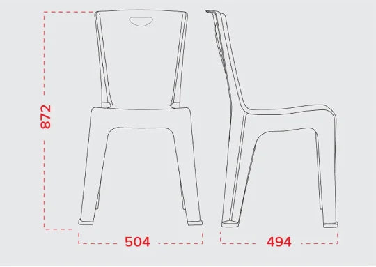 Official MS911H dimensions: 504 W x 494 D x 872 H mm