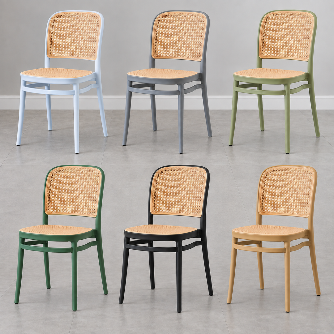 All six Nordin photographed frame finishes together