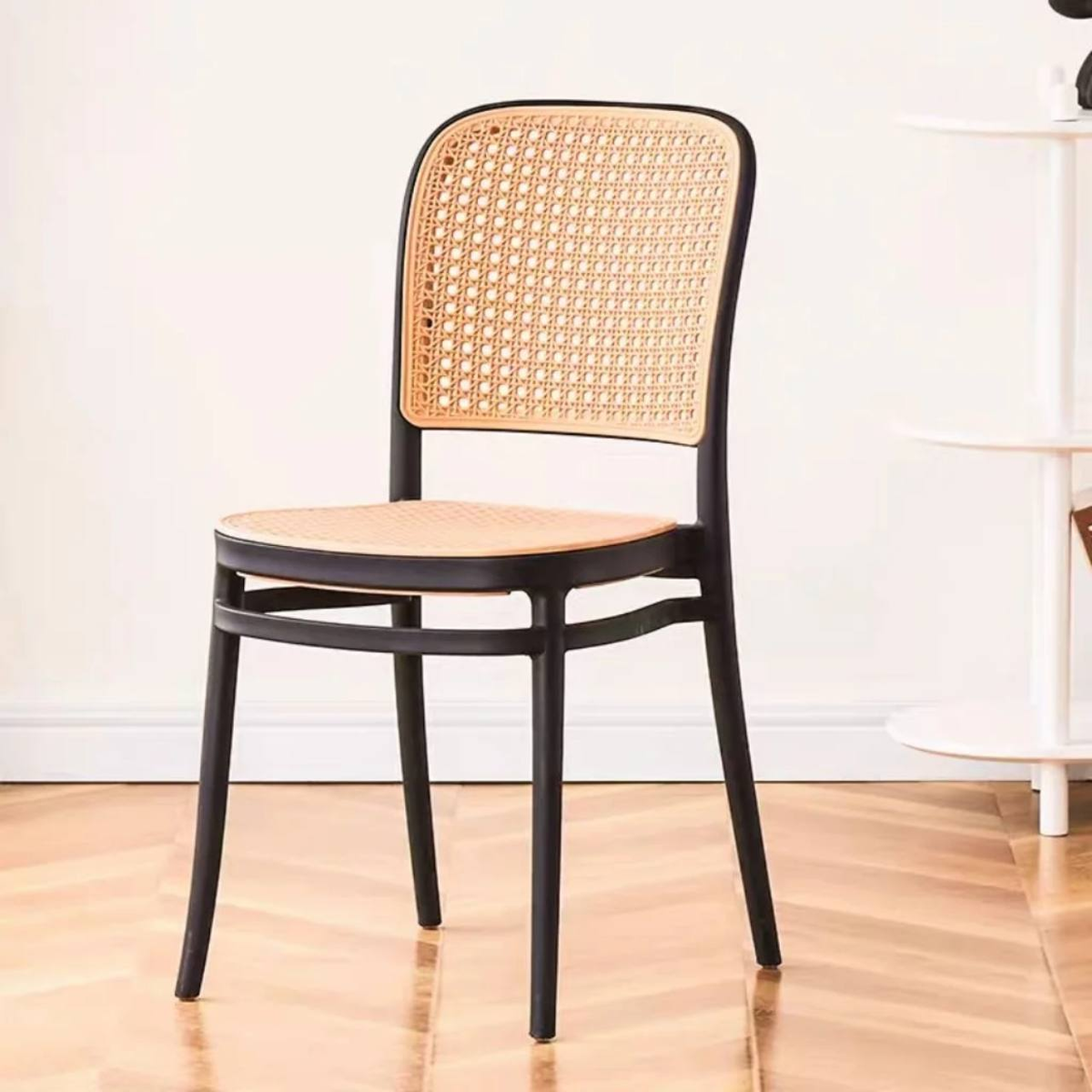 Nordin Black and Beige chair — exact supplied photograph