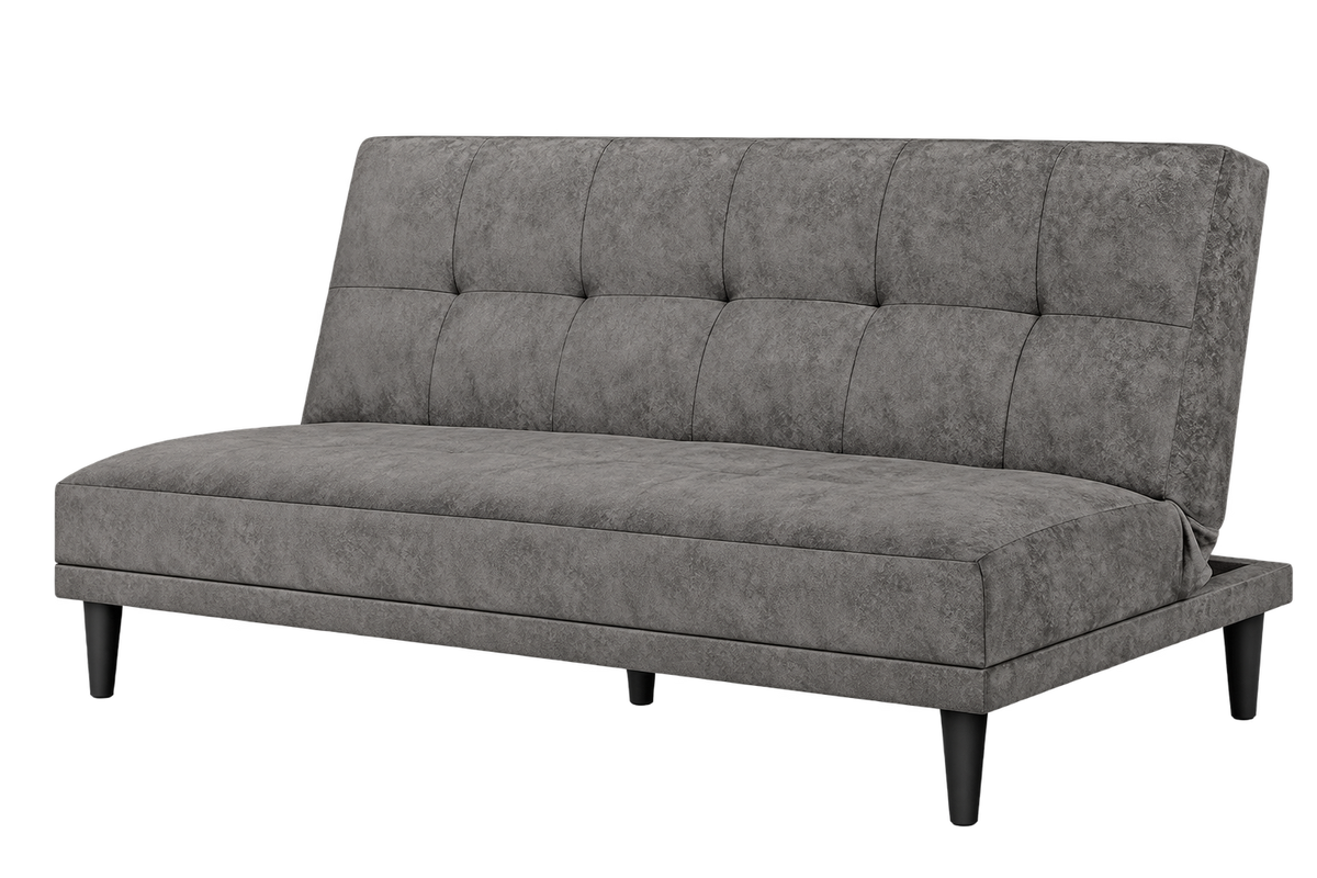 Oakly grey convertible sofa bed