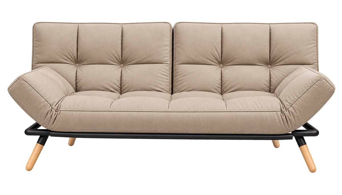 Panama Convertible Sofa Bed in Beige