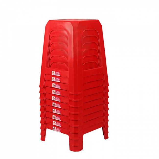 Original PS703 stacked red stools