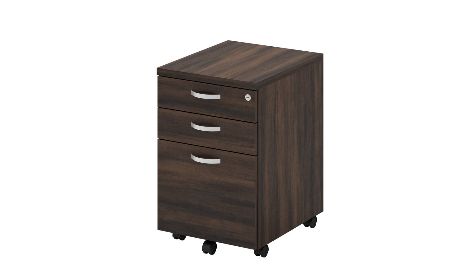 Q-Series mobile pedestal 2 box plus filing drawer, kabinet laci beroda