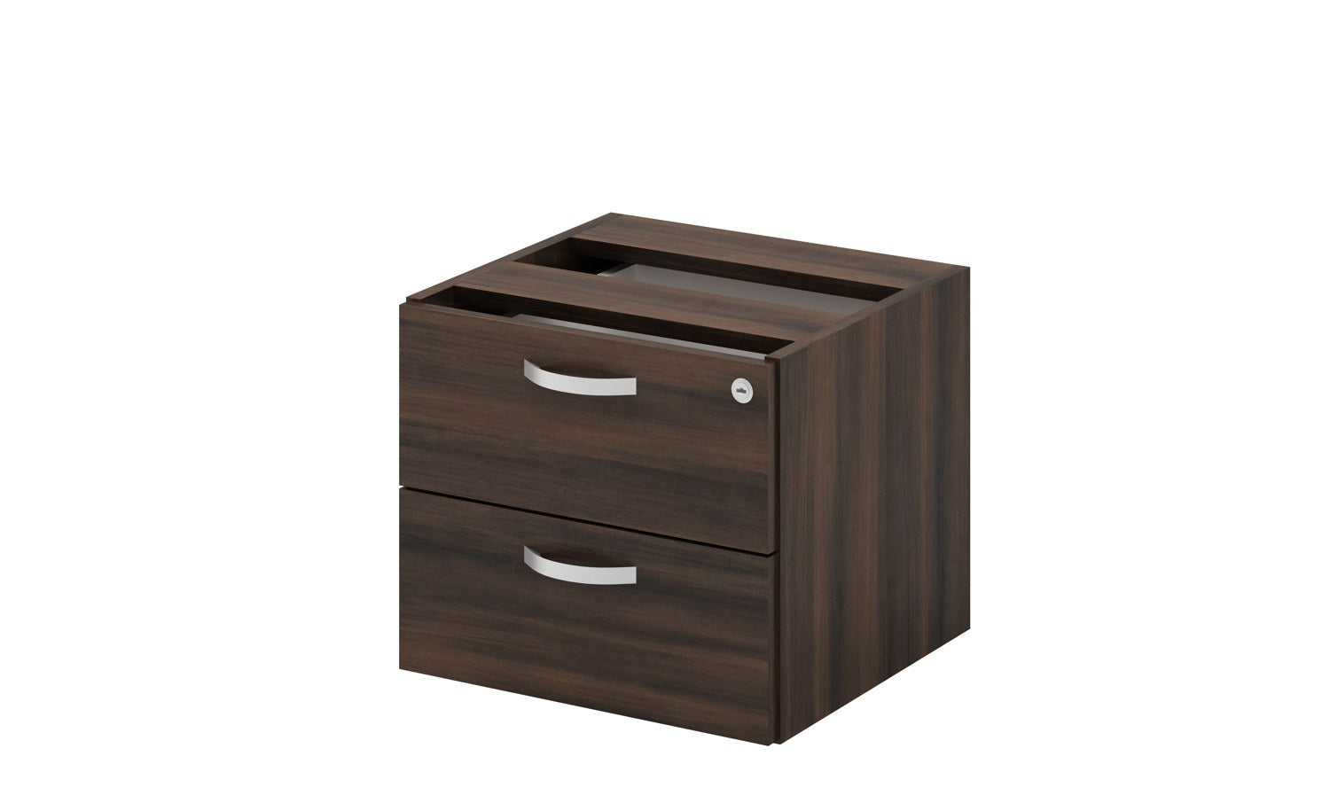 Q-Series 2-drawer return unit, laci sambungan meja