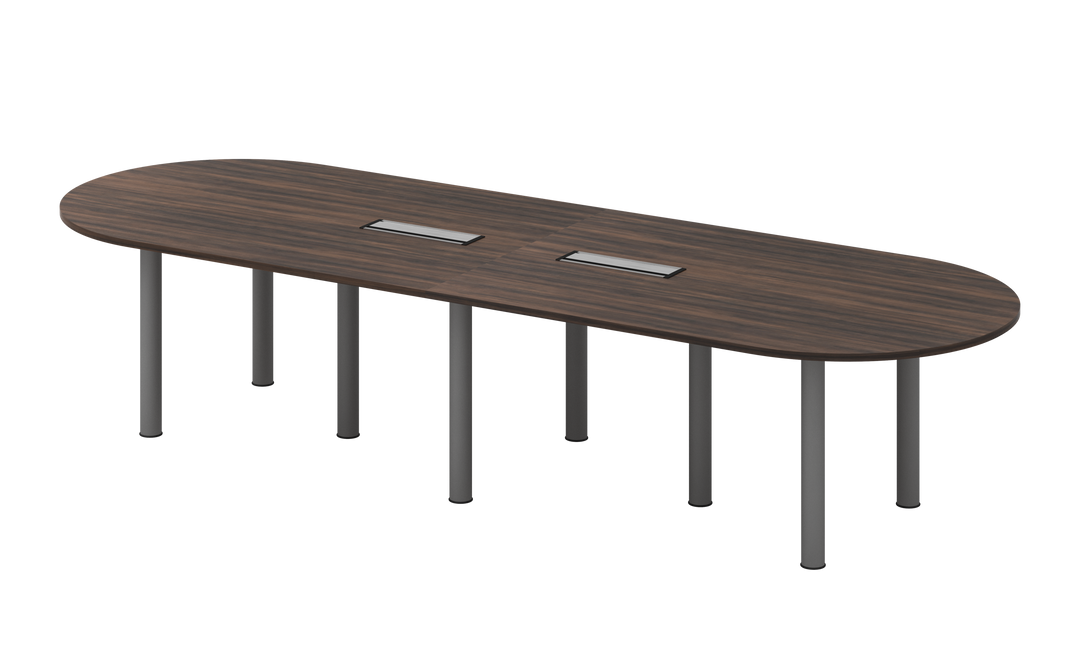 Q-Series 3600mm joined two-piece oval tabletop — original construction reference