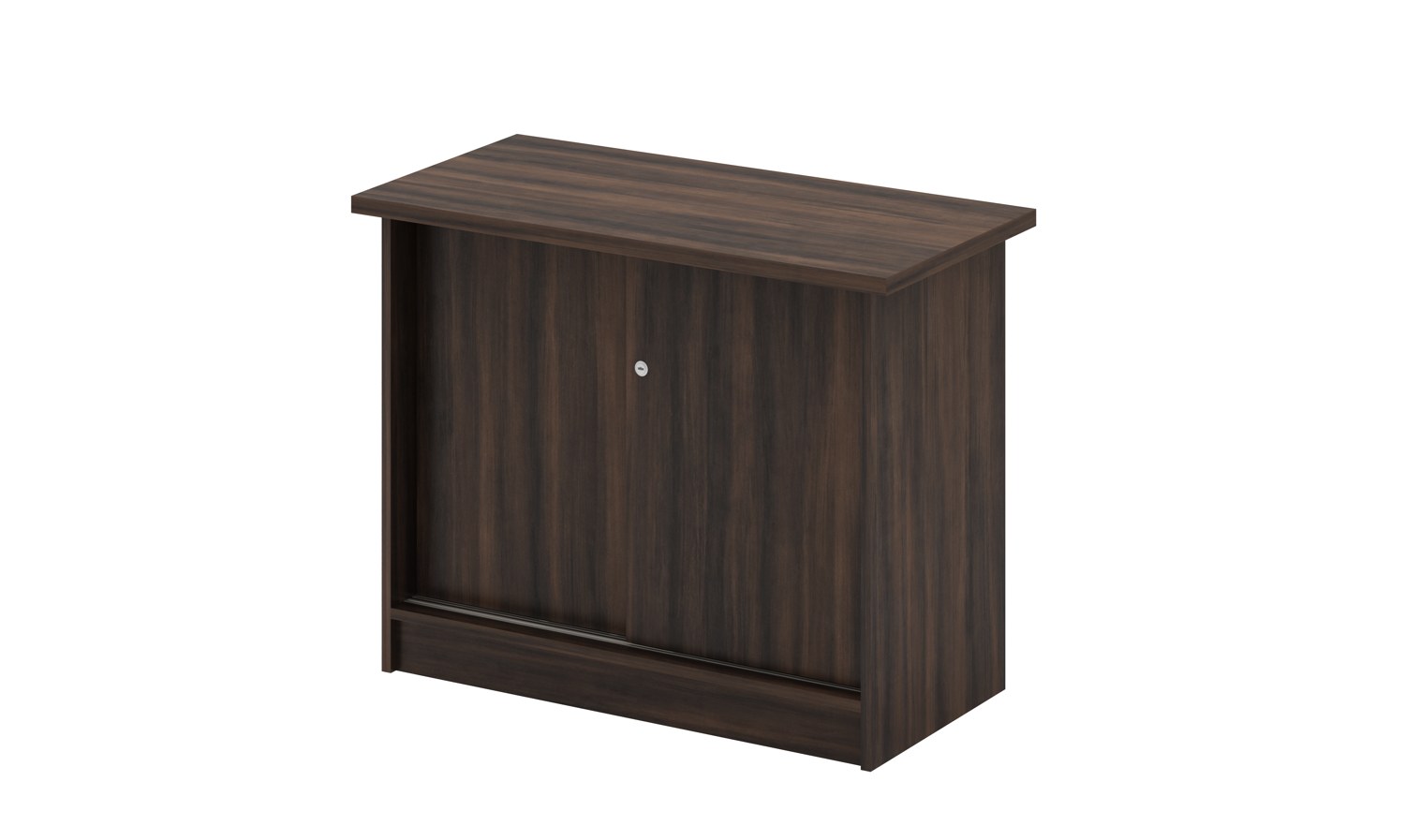 Q-Series sliding-door side cabinet credenza, kabinet sisi pejabat