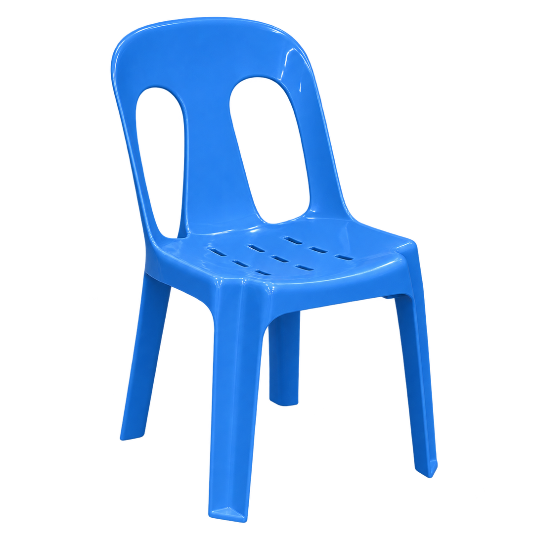 2245 Robin Hood Side Plastic Chair in Blue — transparent hero