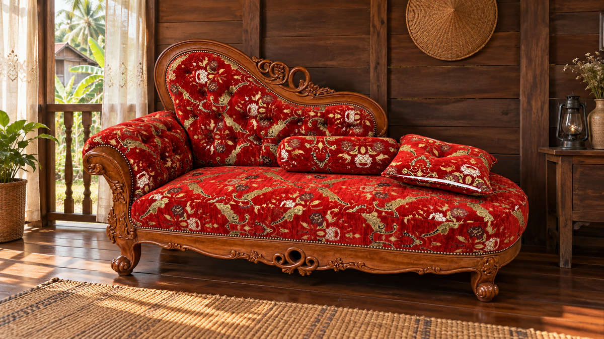 Seri Kampung classic chaise lifestyle