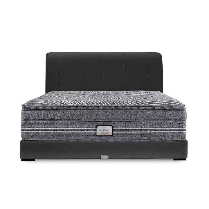 Slumberland TempSmart™ 5.0 Grand Regent mattress — official product photo 3. Bed frames and accessories are for illustration.