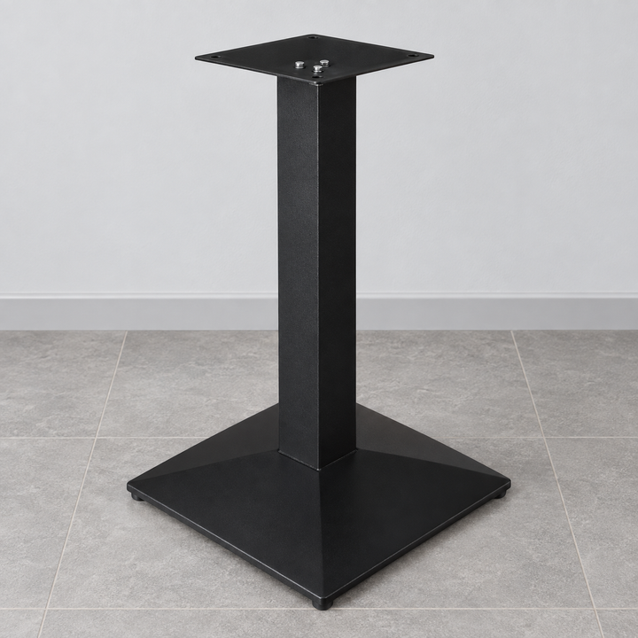 Table leg/base design L1-420SQ-ML; tabletop not included