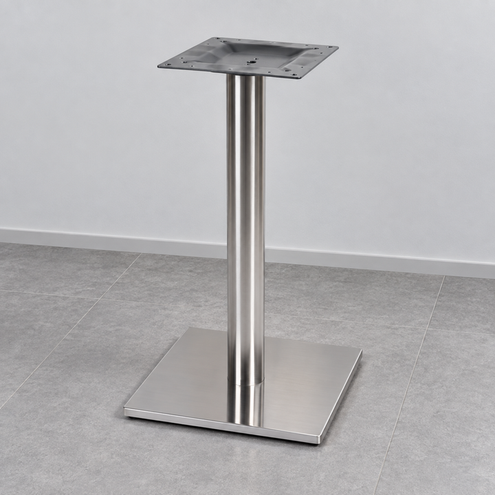 Table leg/base design L1-450SQ-SS; tabletop not included