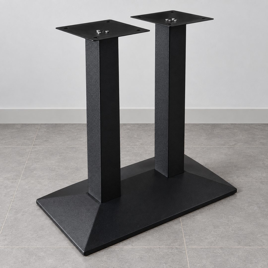 Table leg/base design L2-4070RE-ML; tabletop not included