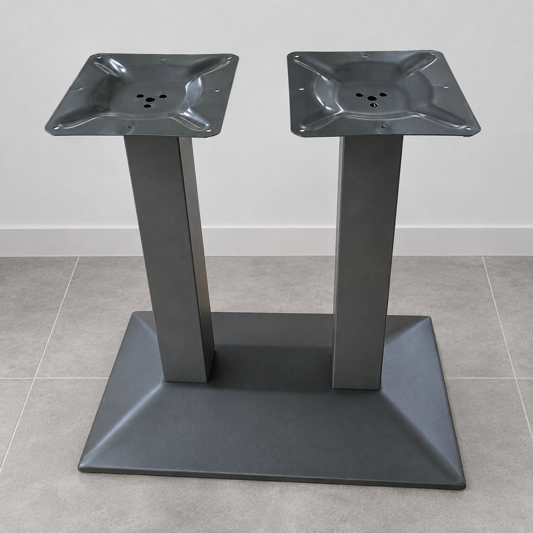 Table leg/base design L2-4070SQ-ML; tabletop not included