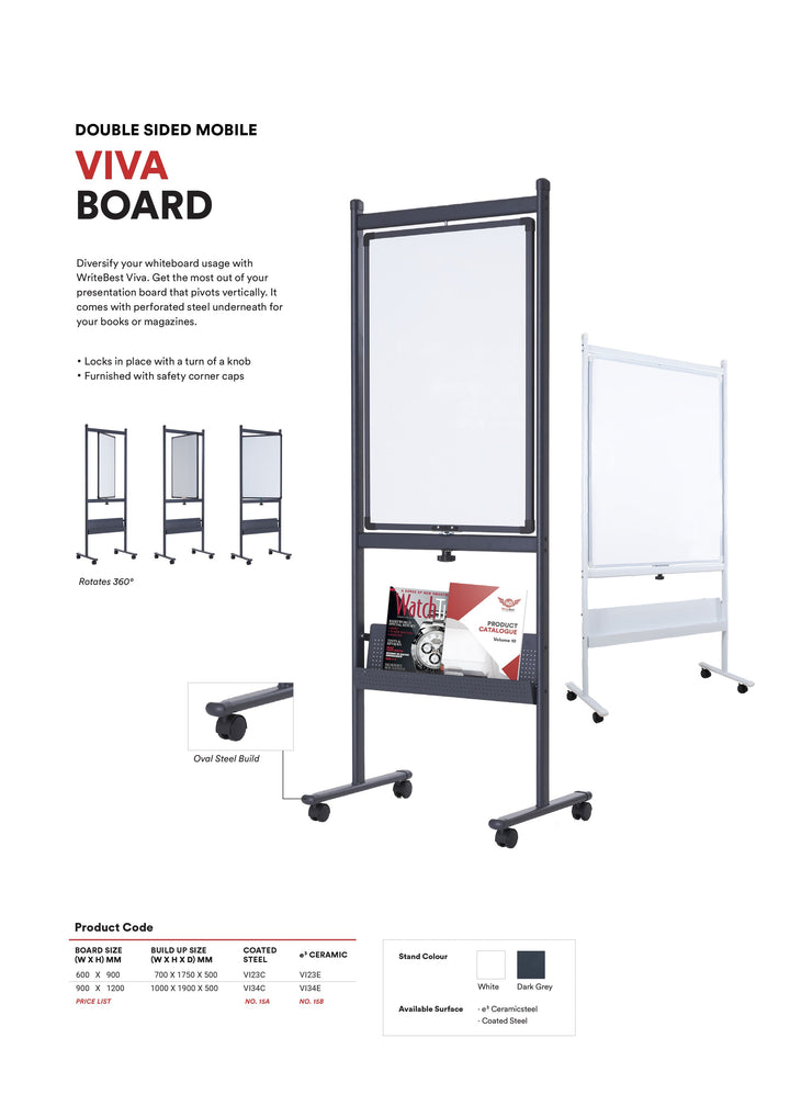 VIVA Double Sided Mobile Board