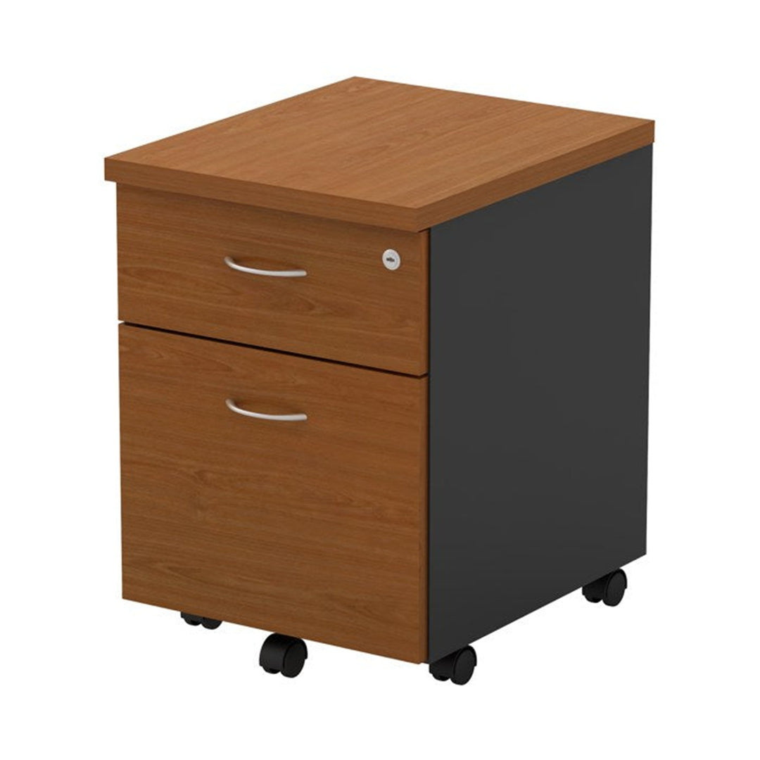 GS 1 Box Drawer + 1 Filing Drawer mobile pedestal on castors — original product reference