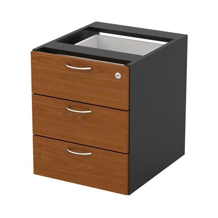 GS 3 Drawers mounted under-desk drawer unit — original product reference