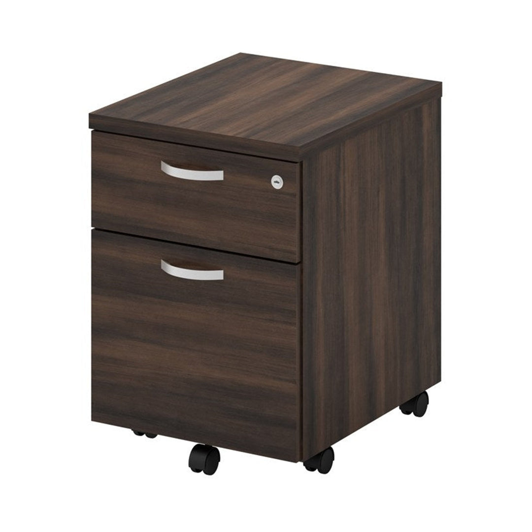 Q 1 Box Drawer + 1 Filing Drawer mobile pedestal on castors — original product reference