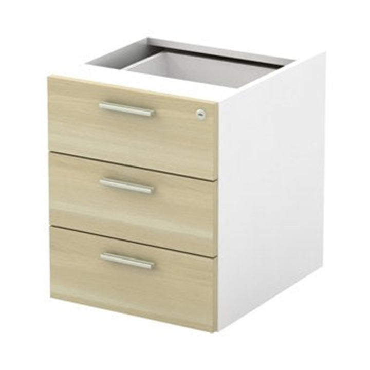 B 3 Drawers mounted under-desk drawer unit — original product reference