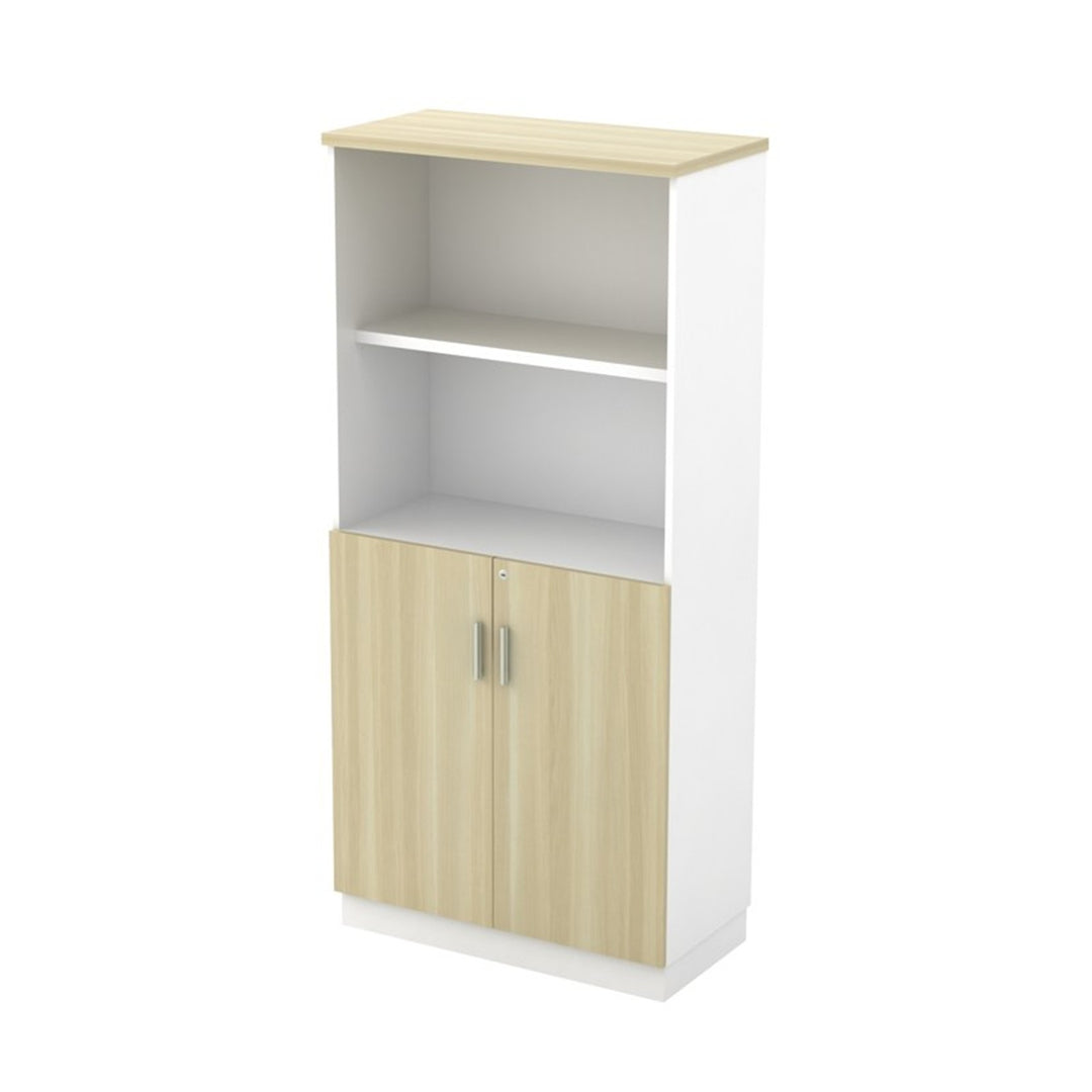 B Open Shelves + Lower Swing Doors filing cabinet — 1710mm high; original product photo