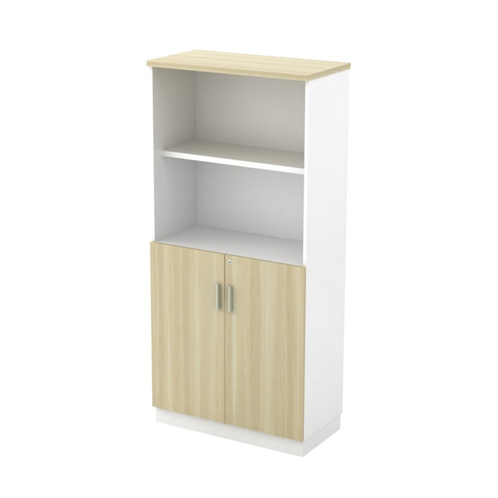 B Open Shelves + Lower Swing Doors filing cabinet — 1710mm high; original product photo