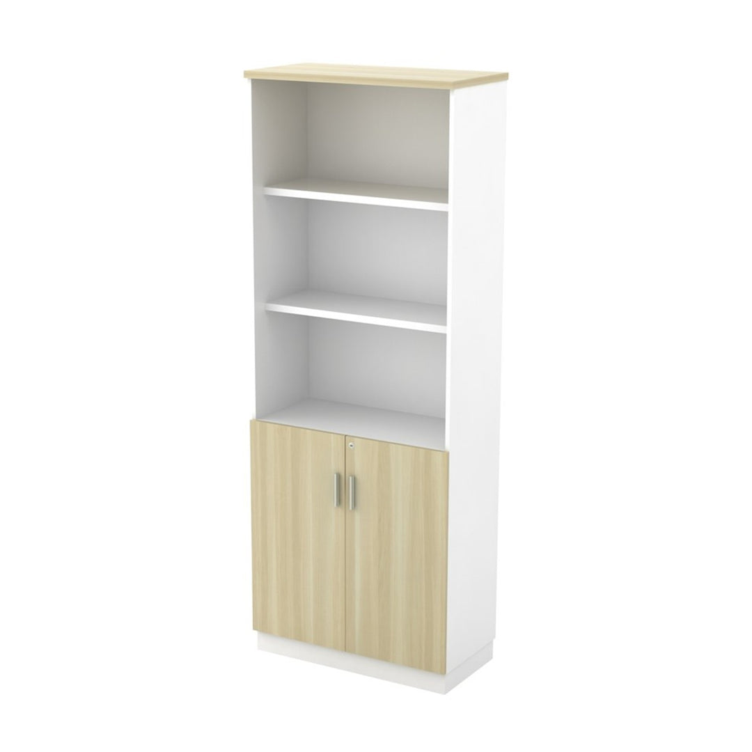 B Open Shelves + Lower Swing Doors filing cabinet — 2110mm high; original product photo