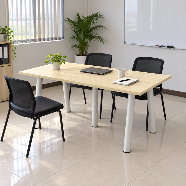 B-Series Rectangular Conference Table Economy in a realistic Malaysian office setting