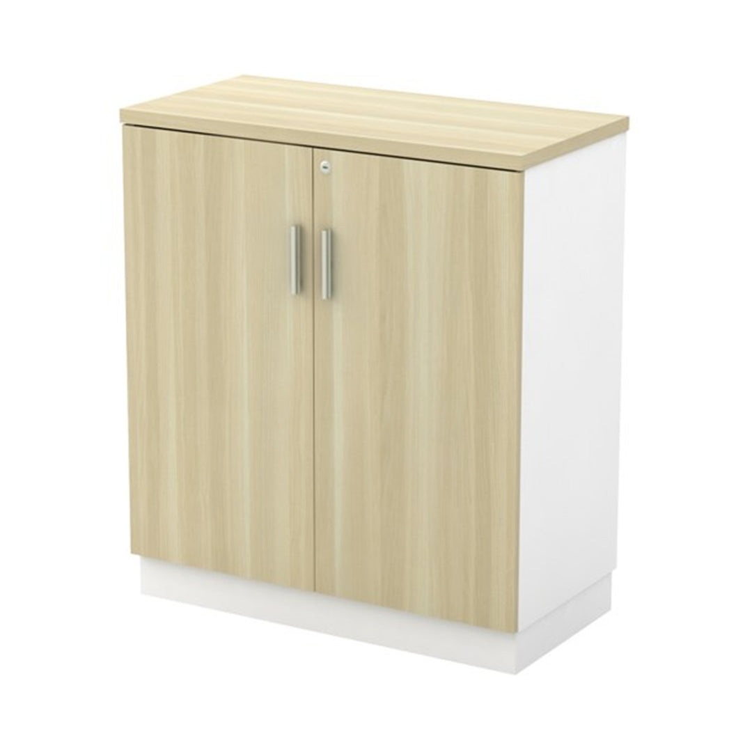 B Solid Swing Doors filing cabinet — 910mm high; original product photo