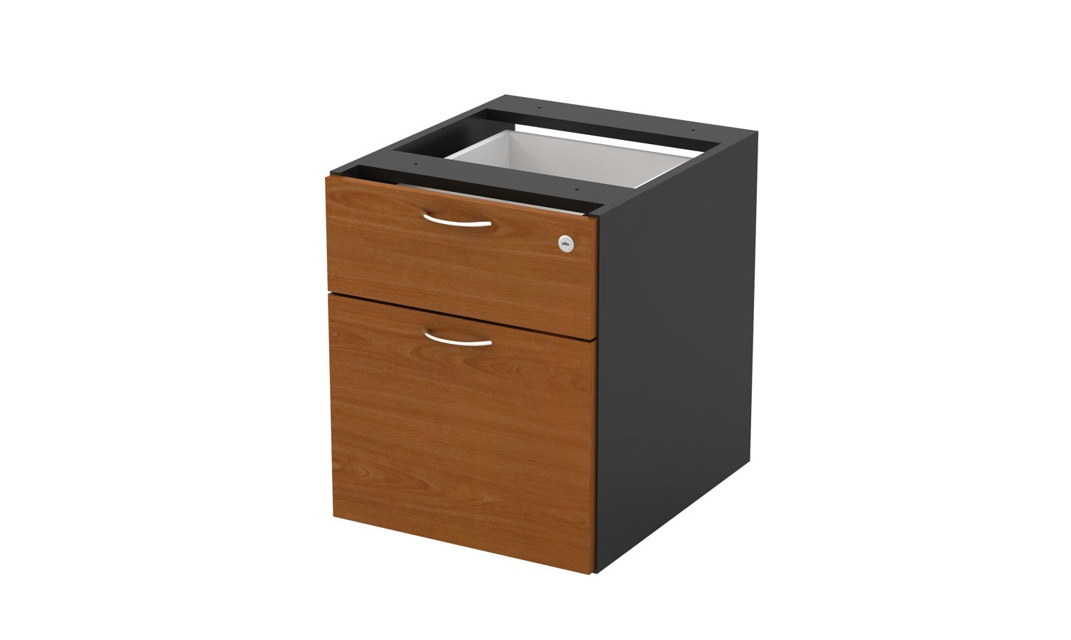 G-Series 2-drawer fixed pedestal, front view